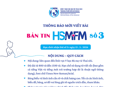 Thông báo mời viết bài Bản tin HSMDM Số 3